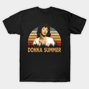 Donna Summer's Timeless Voice Image Gallery of a Legend T-Shirt